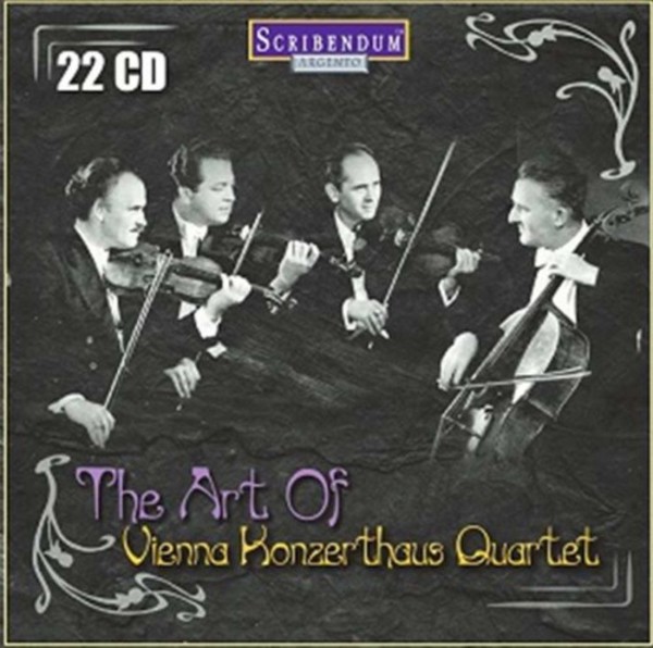 The Art of Vienna Konzerthaus Quartet | Scribendum SC804