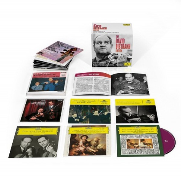 The David Oistrakh Edition: Complete Recordings on DG, Decca, Philips & Westminster | Deutsche Grammophon 4796580