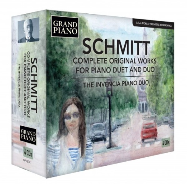 Schmitt - Complete Original Works for Piano Duet and Duo | Grand Piano GP730X
