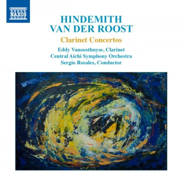Hindemith, Van der Roost - Clarinet Concertos | Naxos 8579010