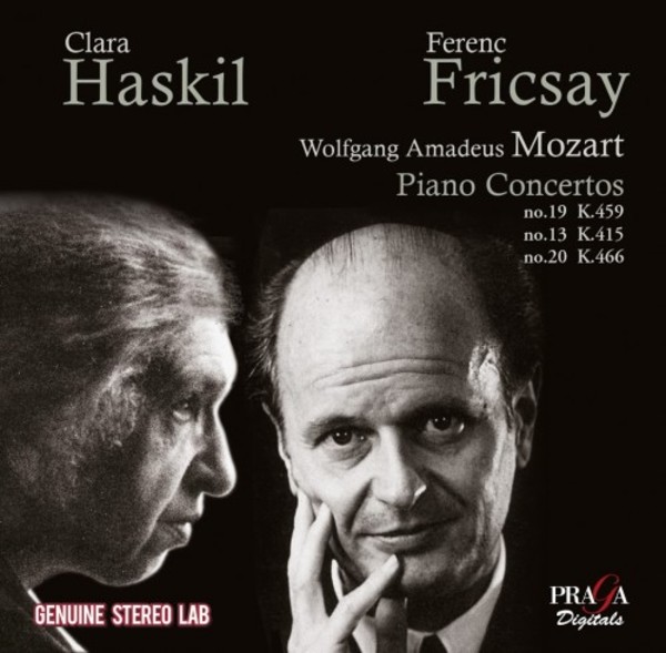 Mozart - Piano Concertos 13, 19 & 20 | Praga Digitals PRD250347
