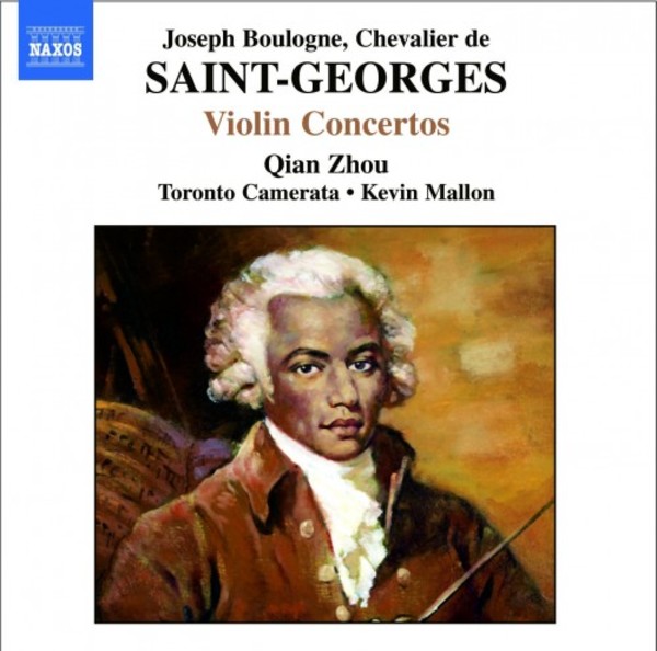 Saint Georges - Violin Concertos No. 1, Op. 3 and Nos. 2 and 10 | Naxos 8557322