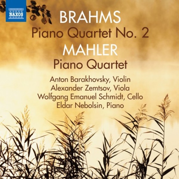 Brahms - Piano Quartet no.2; Mahler - Piano Quartet | Naxos 8572799