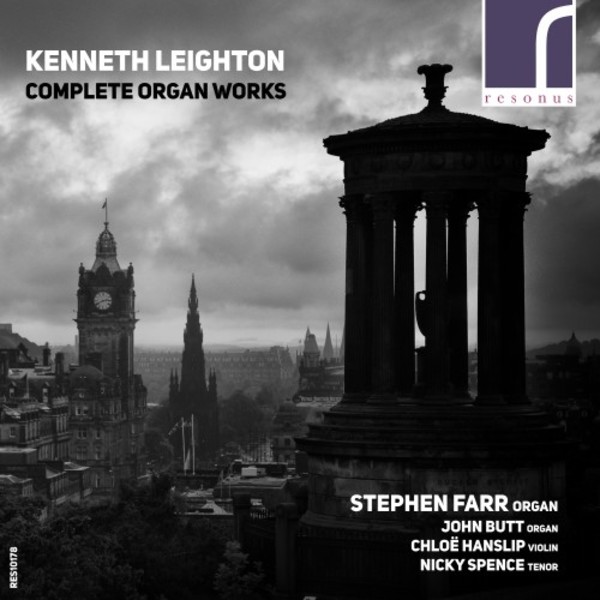 Kenneth Leighton - Complete Organ Works | Resonus Classics RES10178