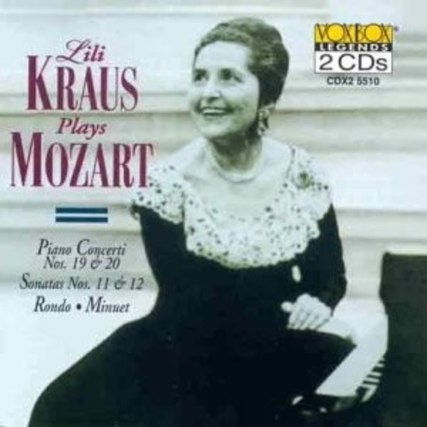 Lili Kraus plays Mozart | Vox Classics CDX25510