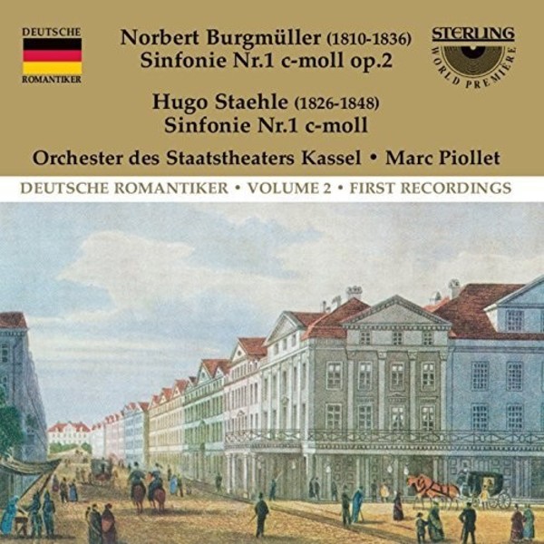 Burgmuller - Symphony no.1; Staehle - Symphony no.1 | Sterling CDS1046