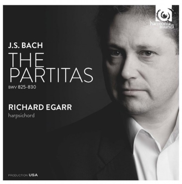 JS Bach - The Partitas, BWV825-830 | Harmonia Mundi HMM90759394