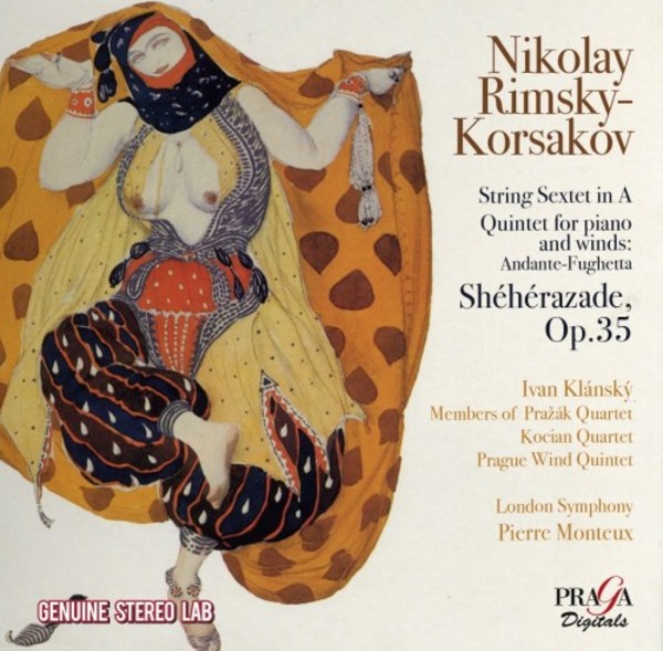 Rimsky-Korsakov - Scheherazade, String Sextet, Quintet for piano and winds | Praga Digitals PRD250362