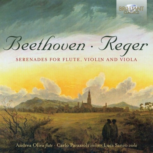 Beethoven & Reger - Serenades for Flute, Violin & Viola | Brilliant Classics 95420