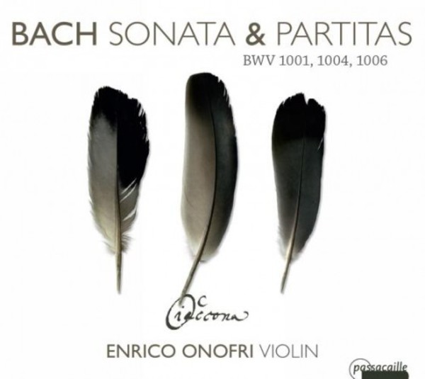 JS Bach - Sonata no.1, Partitas 2 & 3 for Solo Violin | Passacaille PAS1025