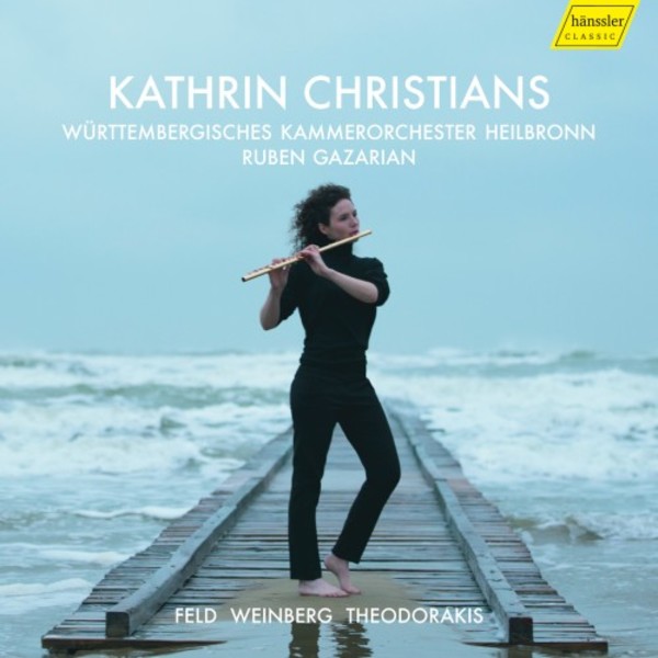 Feld, Weinberg, Theodorakis - Flute Concertos