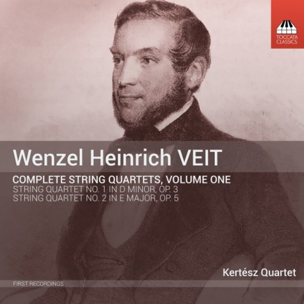 Wenzel Heinrich Veit - Complete String Quartets Vol.1 | Toccata Classics TOCC0335