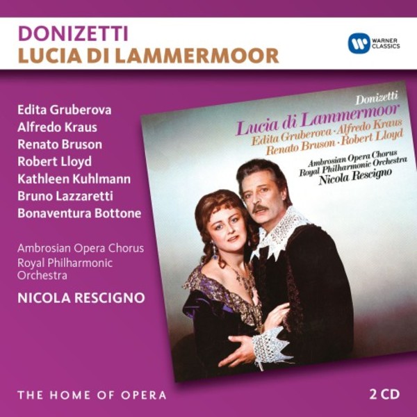 Donizetti - Lucia di Lammermoor | Warner - The Home of Opera 9029586907