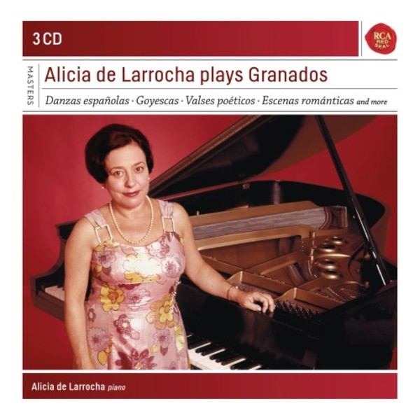 Alicia de Larrocha plays Granados | Sony - Classical Masters 88985370372