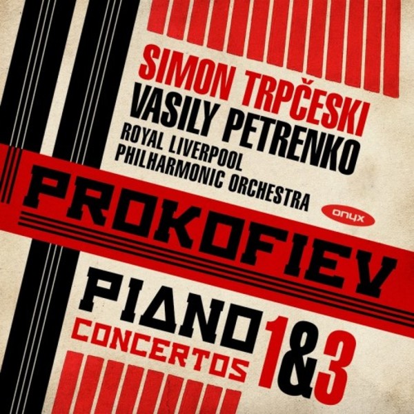 Prokofiev - Piano Concertos 1 & 3,Overture on Hebrew Themes | Onyx ONYX4140