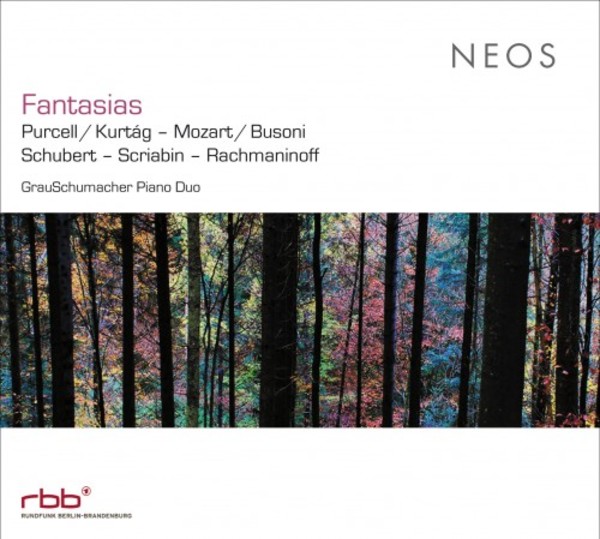 Fantasias: Purcell-Kurtag, Mozart-Busoni, Schubert, Scriabin, Rachmaninov | Neos Music NEOS21501