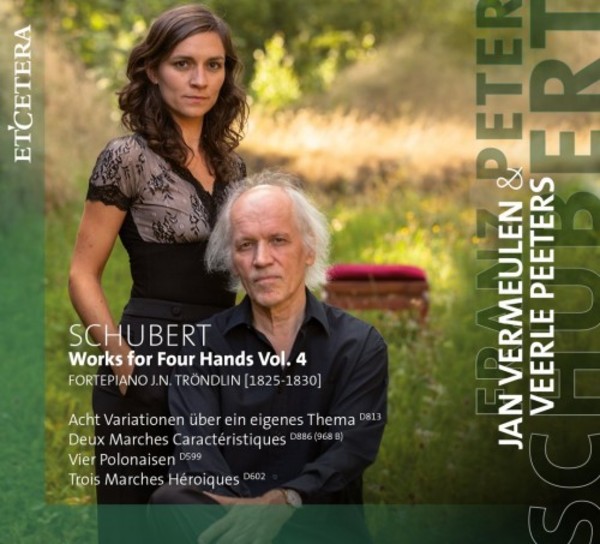 Schubert - Works for Piano Four Hands Vol.4 | Etcetera KTC1504