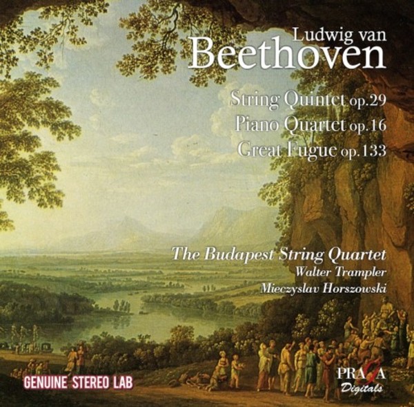 Beethoven - String Quintet, Piano Quartet, Grosse Fuge | Praga Digitals PRD250381