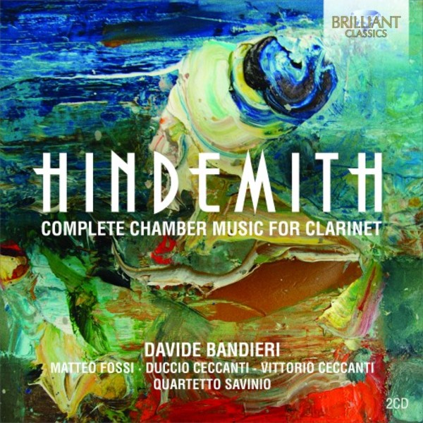 Hindemith - Complete Chamber Music for Clarinet | Brilliant Classics 95295