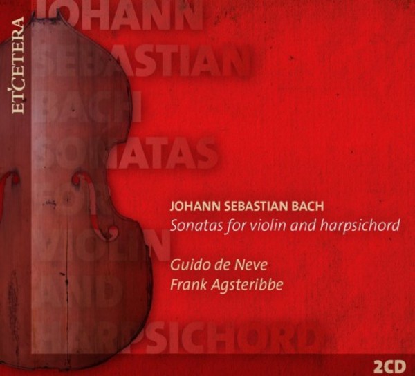 JS Bach - Sonatas for Violin and Harpsichord | Etcetera KTC1596