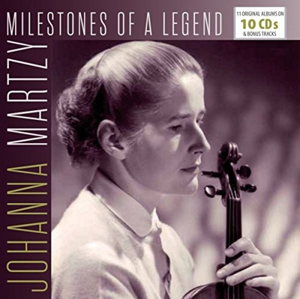 Johanna Martzy: Milestones of a Legend | Documents 600368