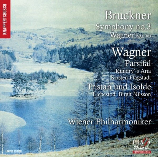 Bruckner - Symphony no.3; Wagner - Tristan und Isolde: Prelude & Liebestod | Praga Digitals DSD350140