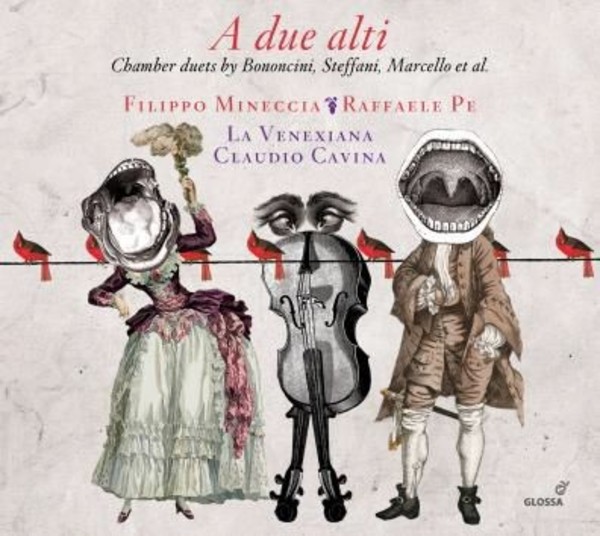 A due alti: Chamber Duets by Bononcini, Steffani, Marcello et al. | Glossa GCD920942