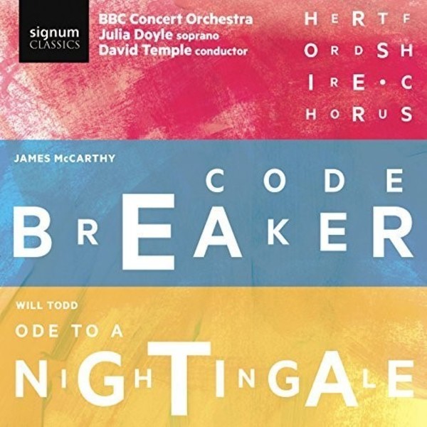 McCarthy - Codebreaker; Todd - Ode to a Nightingale | Signum SIGCD495