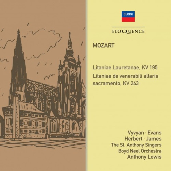Mozart - Litanies, K195 & K243 | Australian Eloquence ELQ4825041