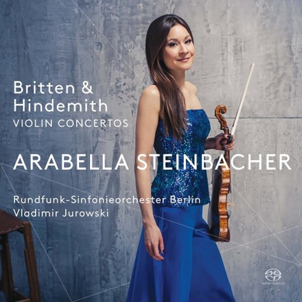 Britten & Hindemith - Violin Concertos | Pentatone PTC5186625