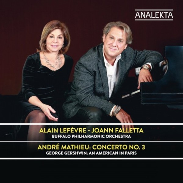 Mathieu - Piano Concerto no.3; Gershwin - An American in Paris | Analekta AN29299