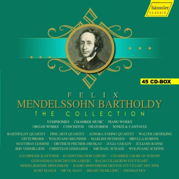 Mendelssohn: The Collection | Haenssler Classic HC16052