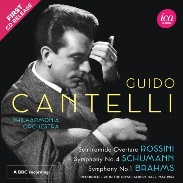 Guido Cantelli conducts Rossini, Schumann & Brahms | ICA Classics ICAC5143