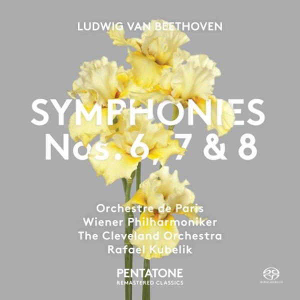 Beethoven - Symphonies 6, 7 & 8 | Pentatone PTC5186250