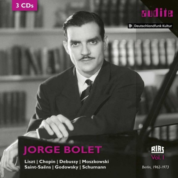 Jorge Bolet: RIAS Recordings Vol.1 (1962-1973) | Audite AUDITE21438