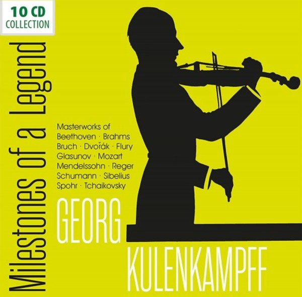 Georg Kulenkampff: Milestones of a Legend