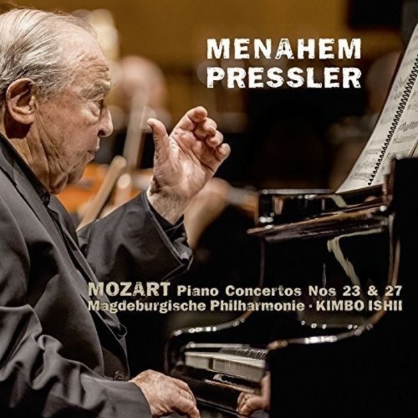 Menahem Pressler plays Mozart Piano Concertos 23 & 27 | C-AVI AVI8553387