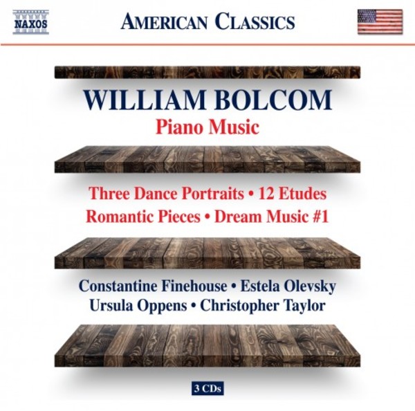 Bolcom - Piano Music | Naxos - American Classics 855983234