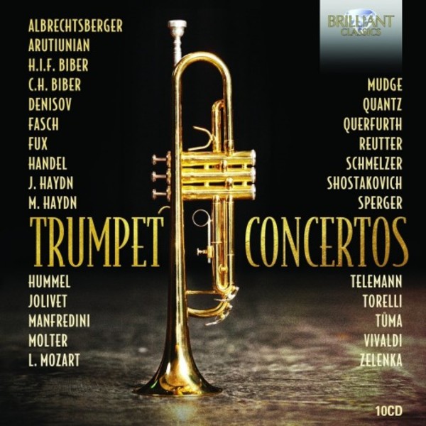 Trumpet Concertos | Brilliant Classics 95608