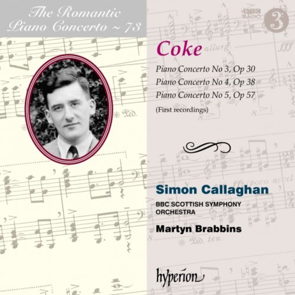 The Romantic Piano Concerto Vol.73: Roger Sacheverell Coke | Hyperion - Romantic Piano Concertos CDA68173
