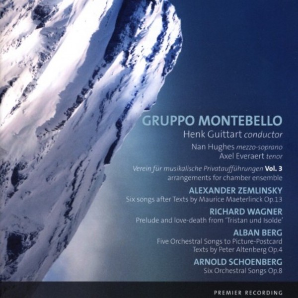 Society for Private Musical Performances Vol.3: Songs by Zemlinsky, Berg, Schoenberg