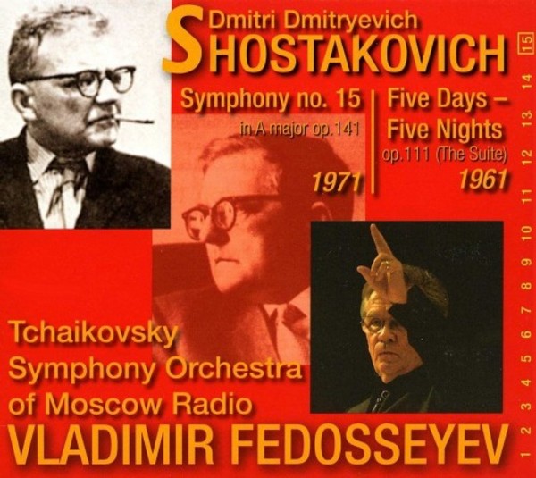 Shostakovich - Symphony no.15, Five Days Five Nights (Suite) | Relief CR991082
