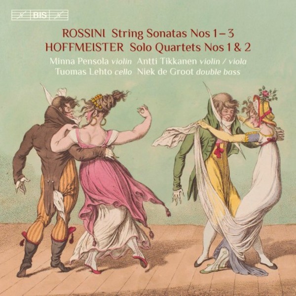 Rossini & Hoffmeister - Quartets with Double Bass | BIS BIS2317