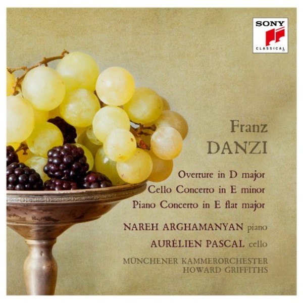 Danzi - Cello Concerto, Piano Concerto, Overture in D major | Sony 88985361082