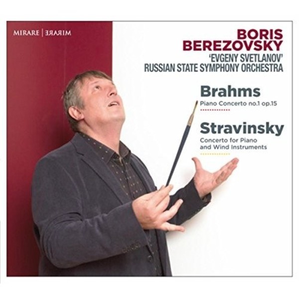 Brahms - Piano Concerto no.1; Stravinsky - Concerto for Piano and Winds | Mirare MIR340