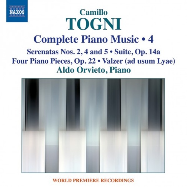 Togni - Complete Piano Music Vol.4 | Naxos 8573431