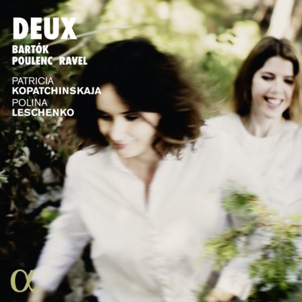 Deux: Music for Violin & Piano by Bartok, Poulenc & Ravel | Alpha ALPHA387
