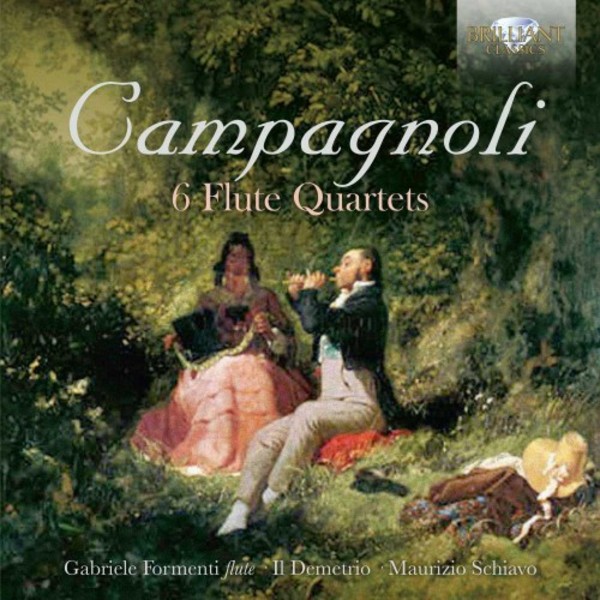 Campagnoli - 6 Flute Quartets | Brilliant Classics 95399