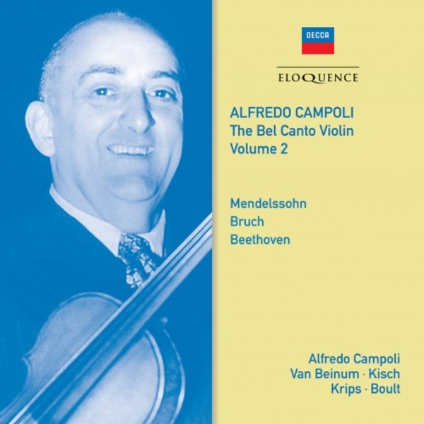 Alfredo Campoli: The Bel Canto Violin Vol.2 | Australian Eloquence ELQ4825171