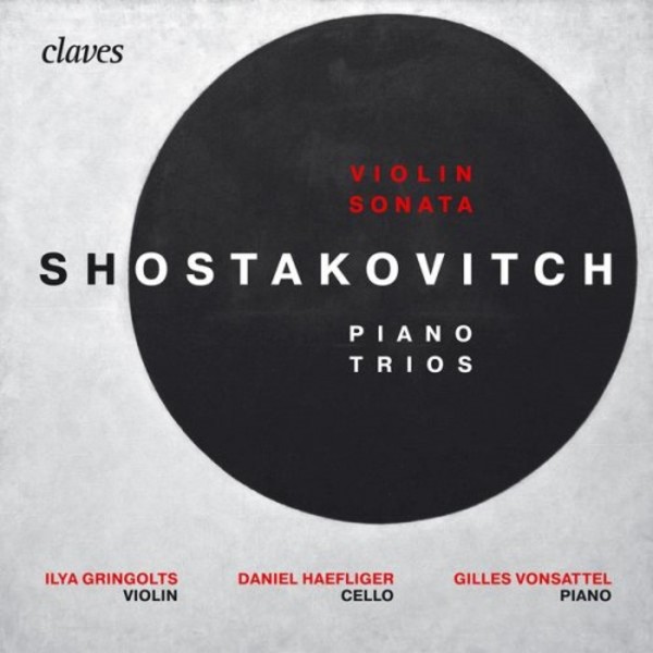 Shostakovich - Violin Sonata, Piano Trios | Claves CD1817
